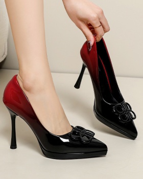 Banquet shoes spring and autumn high-heeled shoes