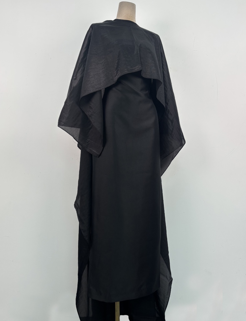 Temperament elegant formal dress niche satin long dress