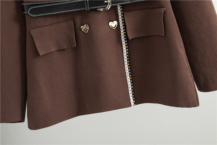 Knitted profession sweater loose cardigan for women