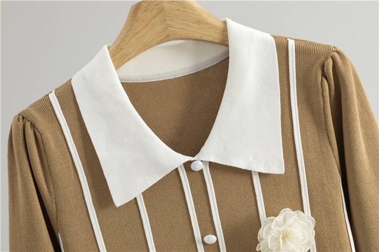 Spring and autumn dress A-line long dress for women