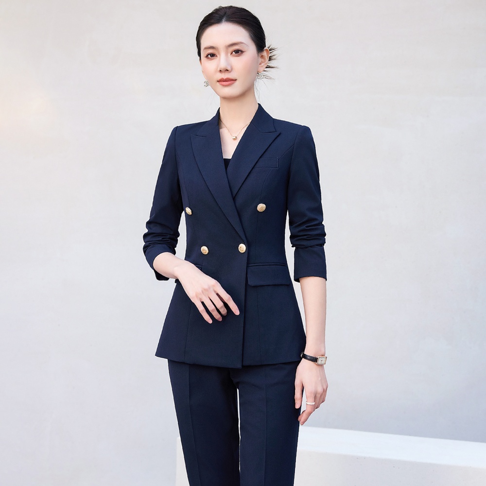 Profession business suit thin coat 2pcs set for women