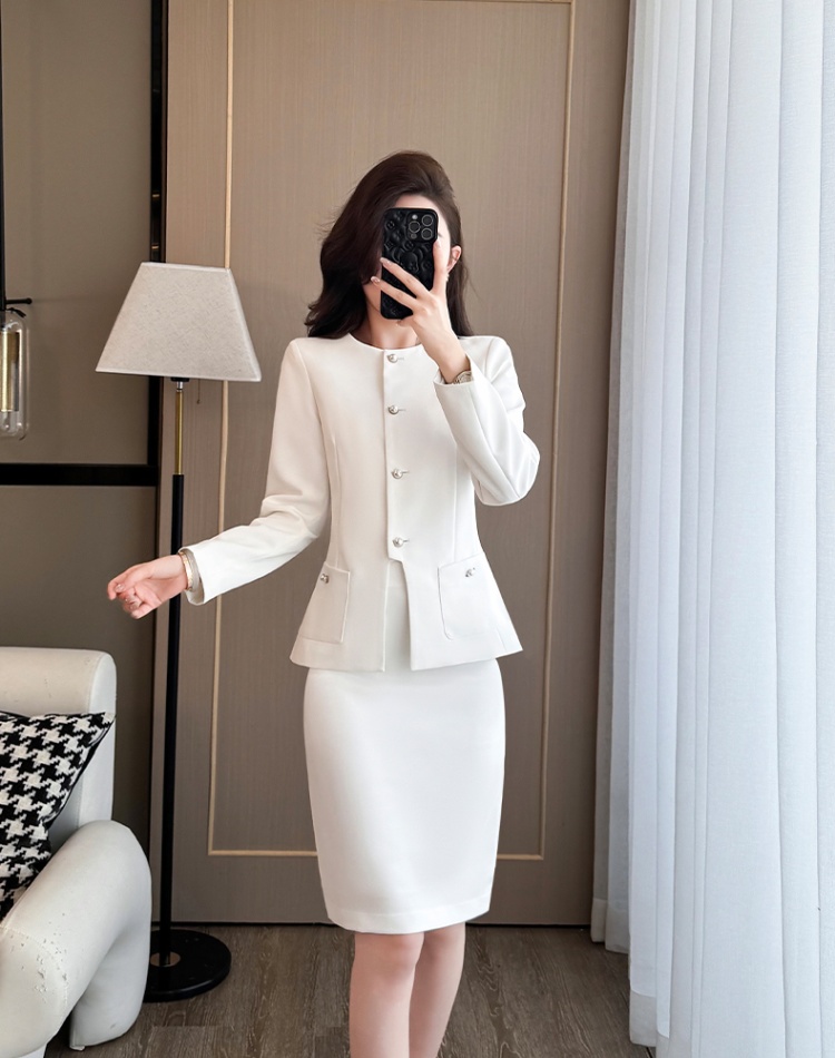 Profession thin business suit summer skirt a set for women