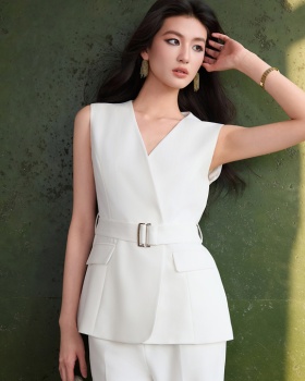 Summer business suit thin waistcoat for women