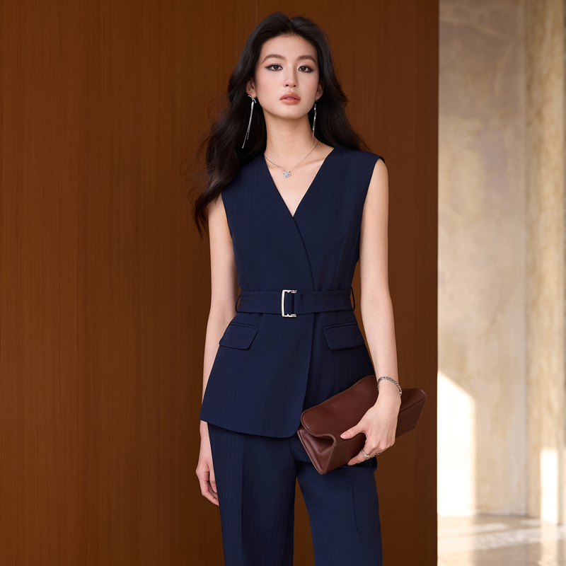 Summer business suit thin waistcoat for women