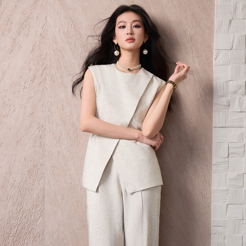 Profession summer waistcoat thin business suit