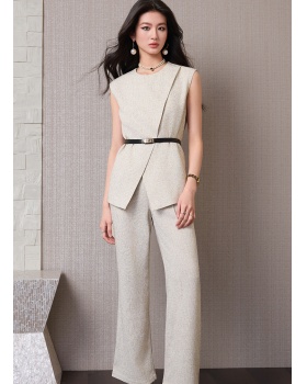Summer profession coat thin waistcoat a set