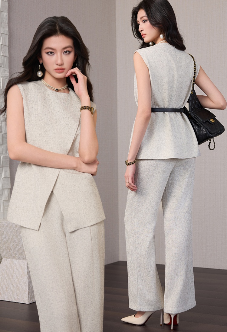 Summer profession coat thin waistcoat a set