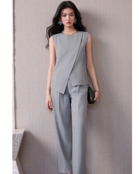 Profession summer suit pants thin business suit a set