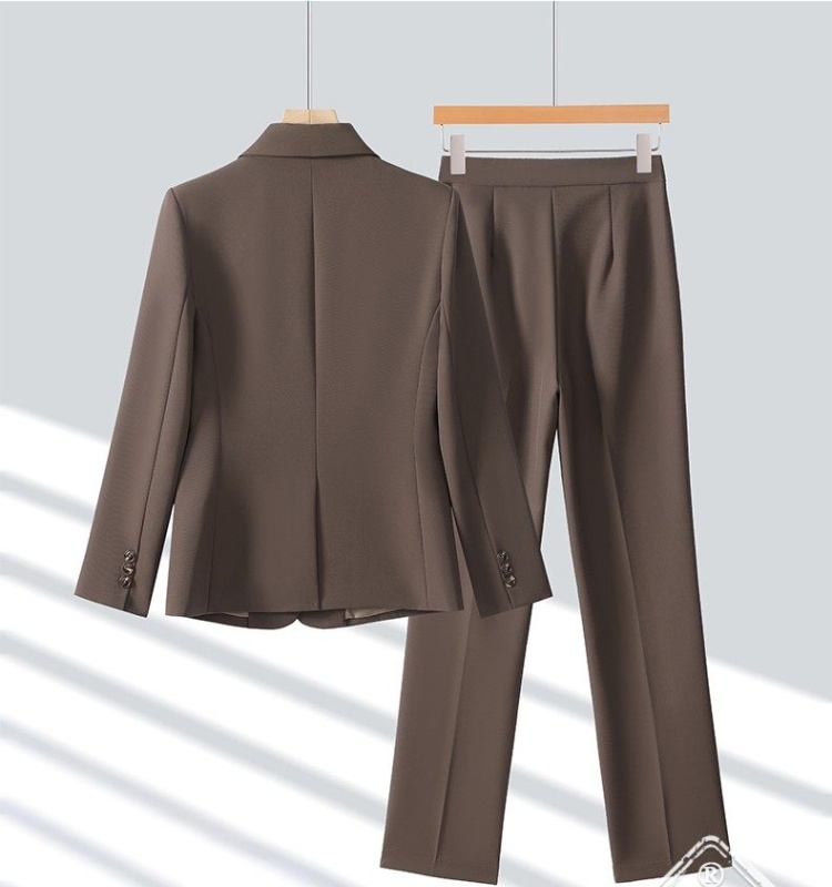 Long sleeve coat profession business suit a set for women