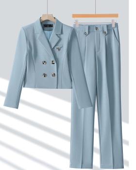 Overalls suit pants long sleeve business suit a set for women