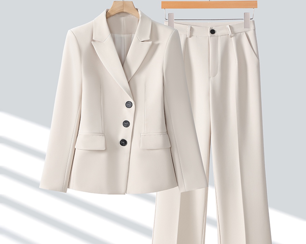 Overalls coat profession suit pants a set for women