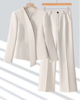 Overalls coat profession suit pants a set for women