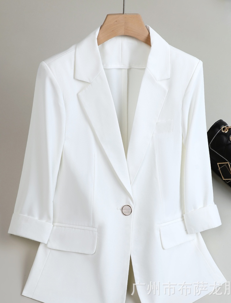 Overalls short sleeve business suit profession coat