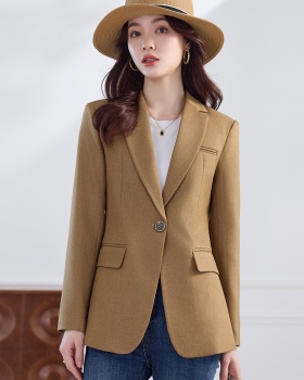 Long sleeve coat overalls business suit for women