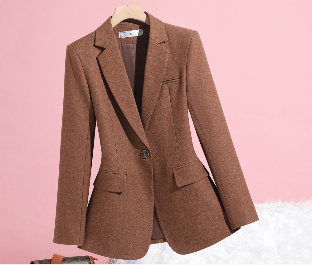 Long sleeve coat overalls business suit for women