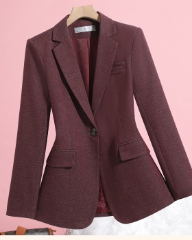 Long sleeve coat overalls business suit for women