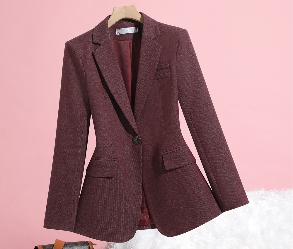 Long sleeve coat overalls business suit for women