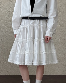 Lace cake spring skirt countryside fresh short skirt