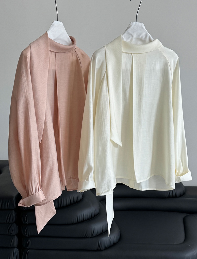 Tender all-match spring long sleeve shirt