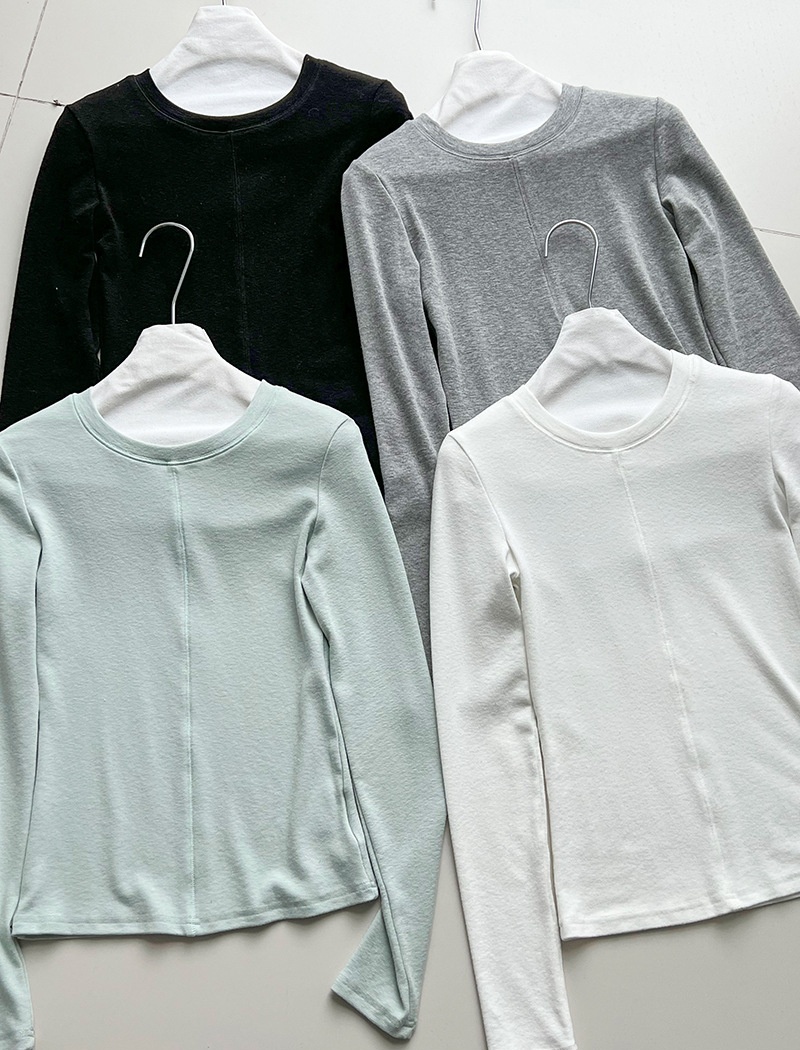 Inside the ride spring bottoming shirt slim tops