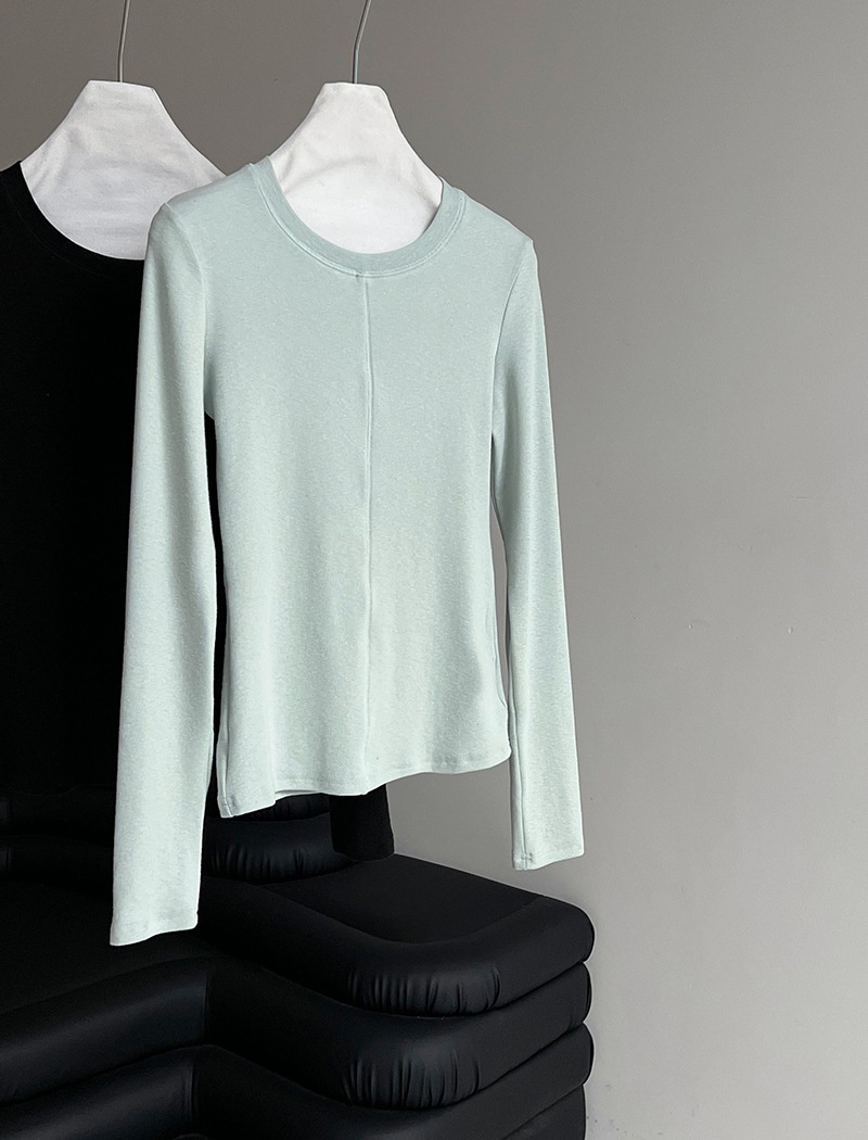 Inside the ride spring bottoming shirt slim tops