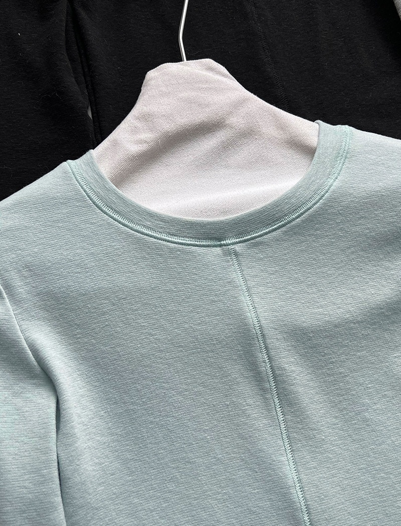 Inside the ride spring bottoming shirt slim tops