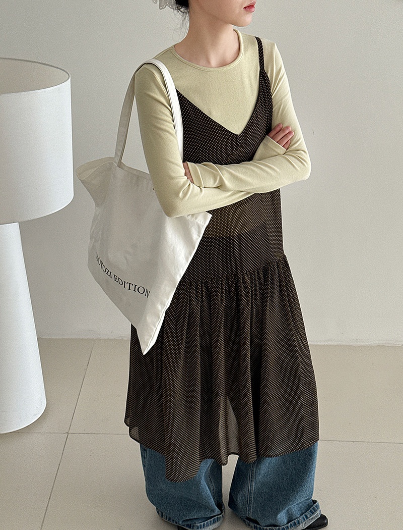 Lazy strap dress niche sleeveless dress for women