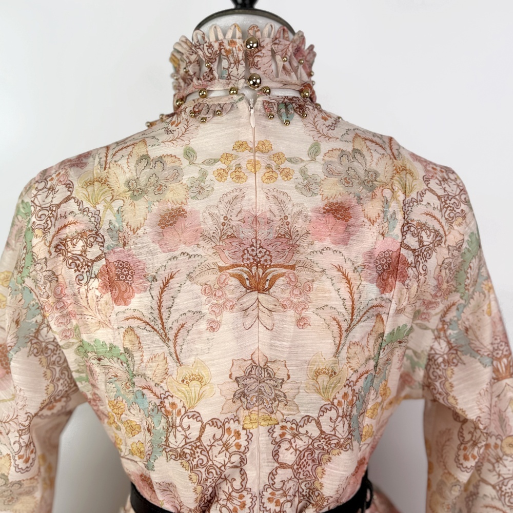 Thick and disorderly mini dress bow T-back