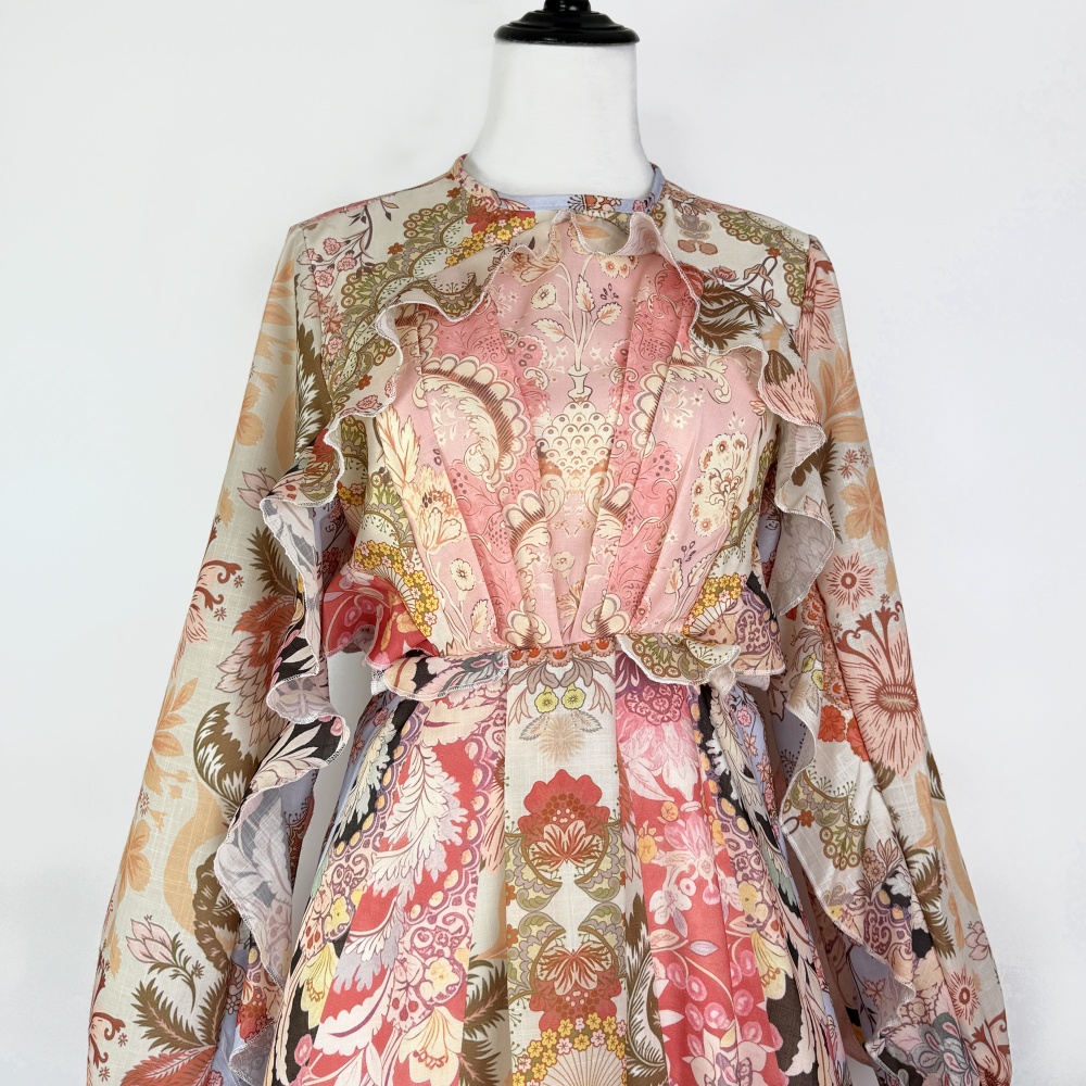 Halter big skirt jumpsuit spring long dress