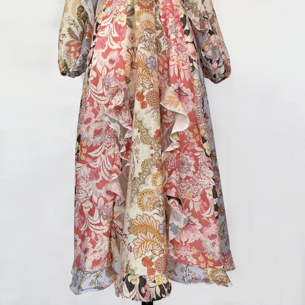 Halter big skirt jumpsuit spring long dress