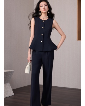 Profession summer coat thin waistcoat a set