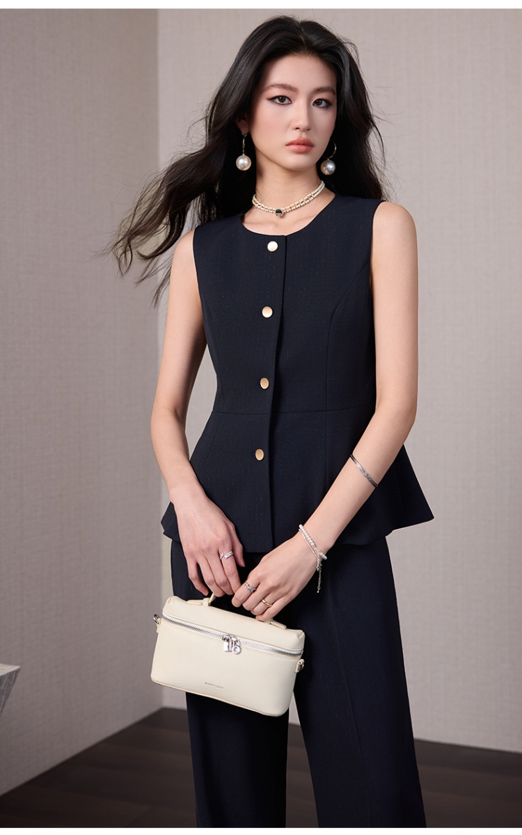 Profession summer coat thin waistcoat a set