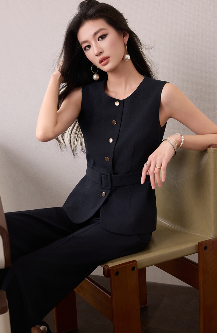 Profession business suit thin suit pants a set