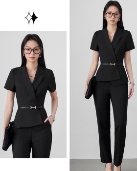 Summer profession business suit thin coat a set for women