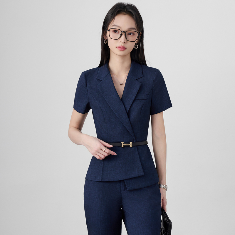 Summer profession business suit thin coat a set for women