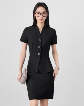 Thin profession skirt summer business suit a set