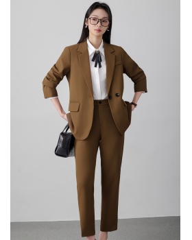 Profession summer business suit thin coat a set