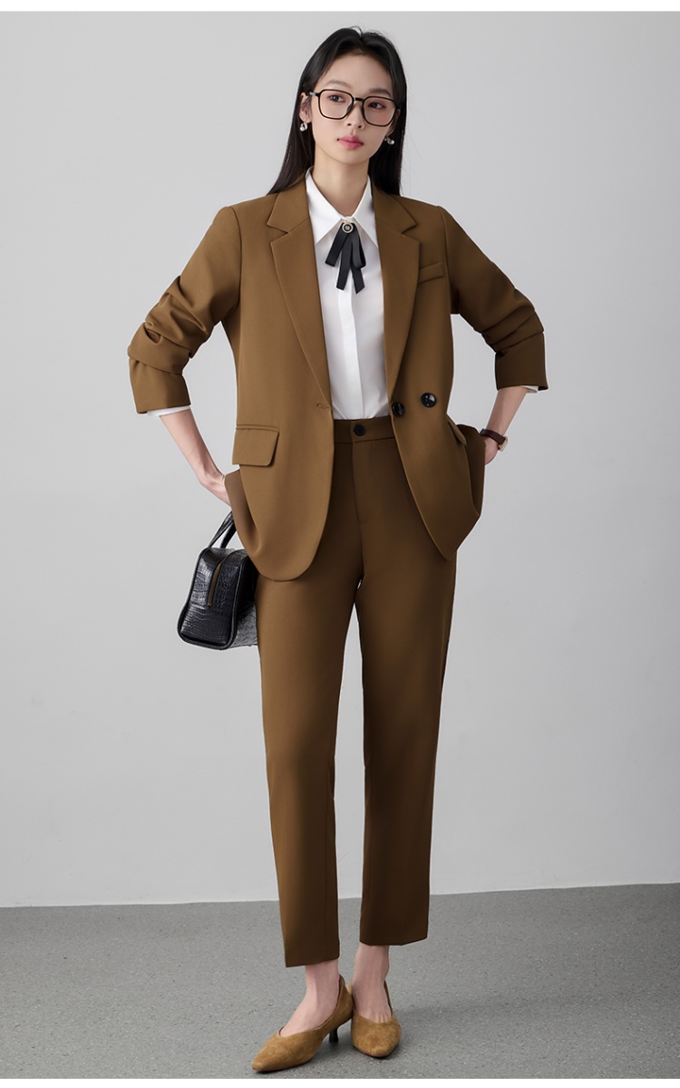 Profession summer business suit thin coat a set