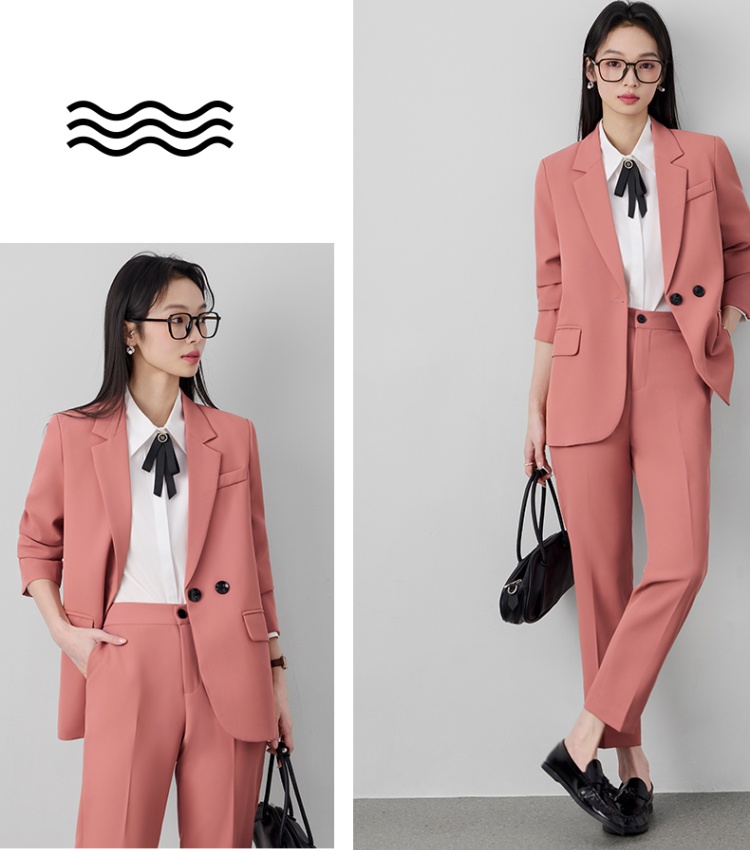 Profession summer business suit thin coat a set