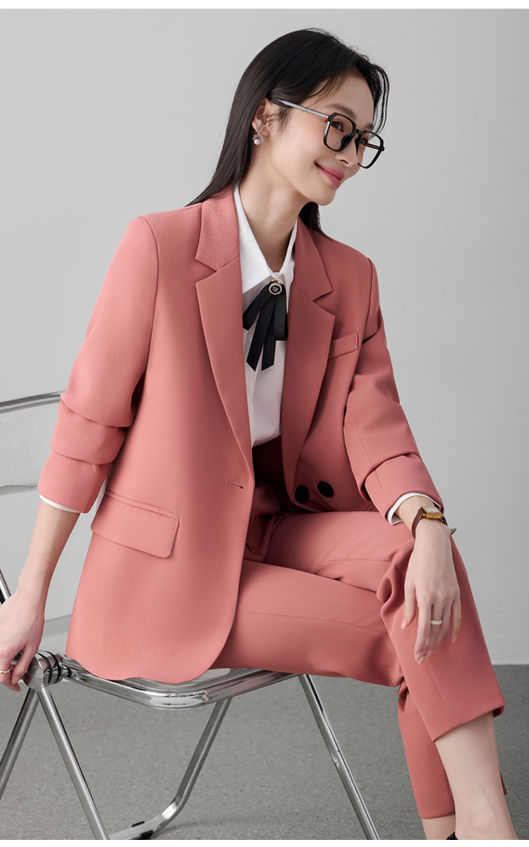Profession summer business suit thin coat a set