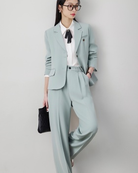 Profession thin suit pants summer coat a set