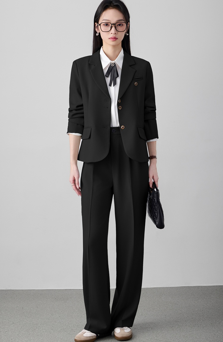 Profession thin suit pants summer coat a set
