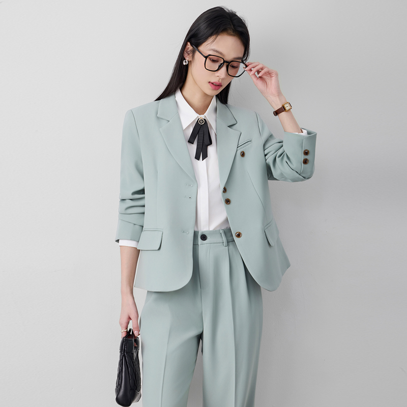 Profession thin suit pants summer coat a set