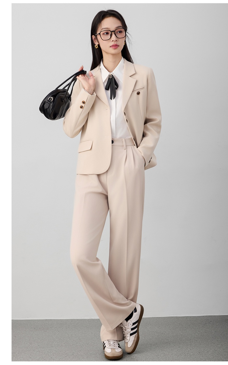 Profession thin suit pants summer coat a set