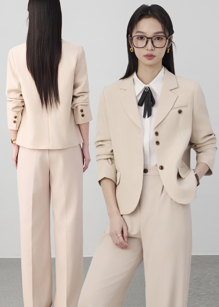 Profession thin suit pants summer coat a set