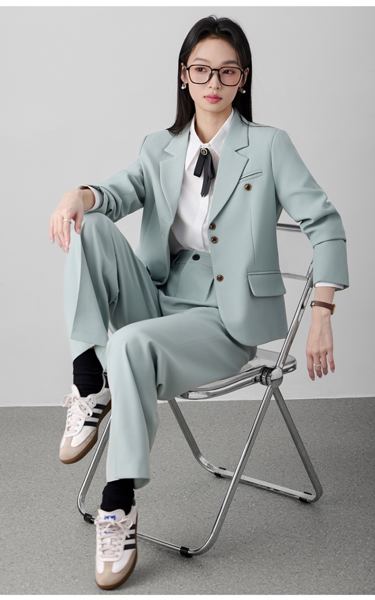 Profession thin suit pants summer coat a set