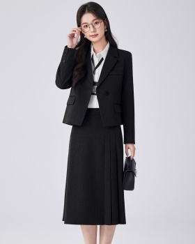 Spring skirt temperament business suit a set for women