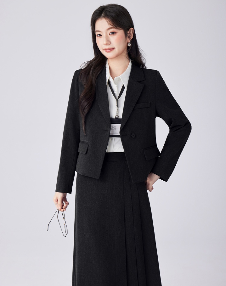 Spring skirt temperament business suit a set for women