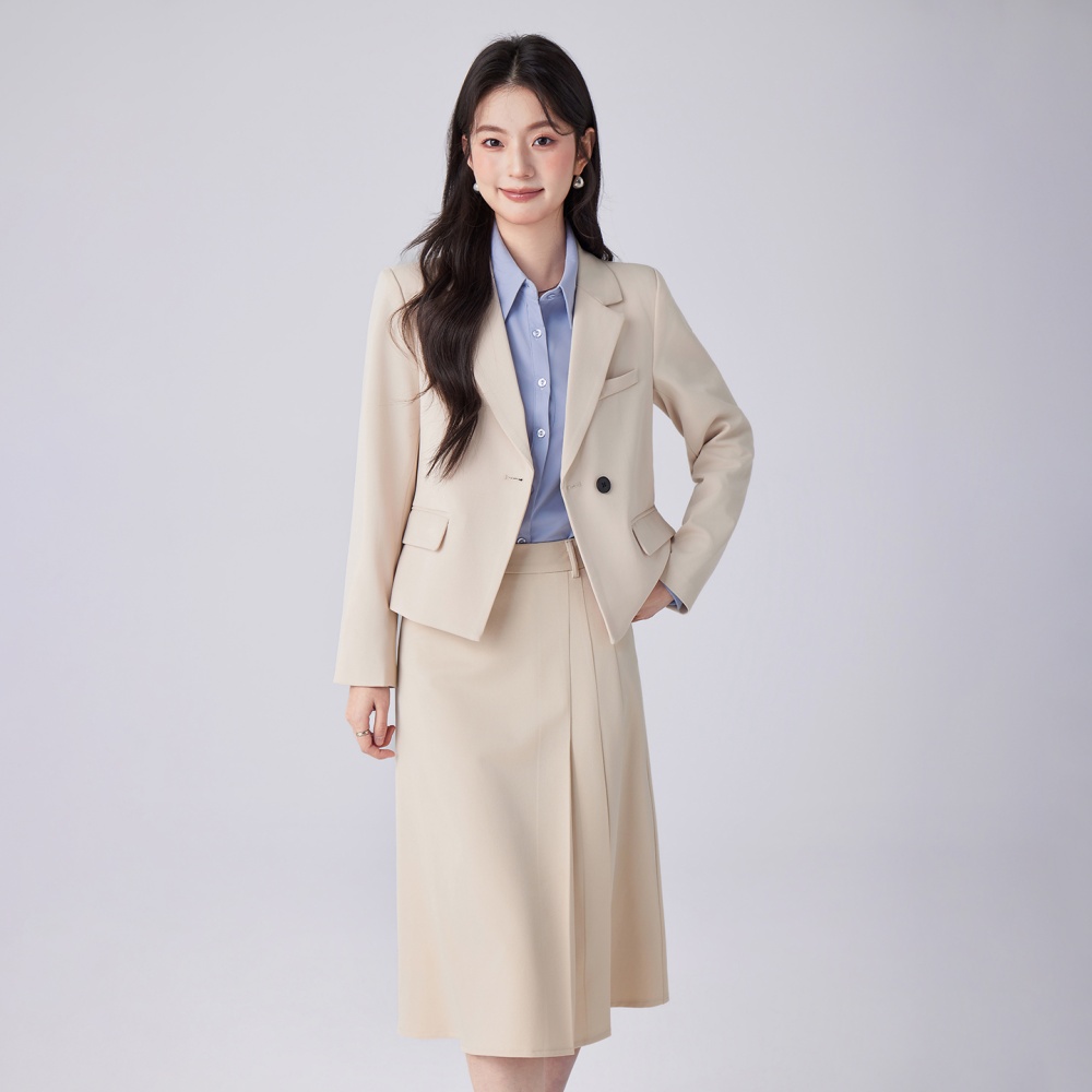 Spring skirt temperament business suit a set for women