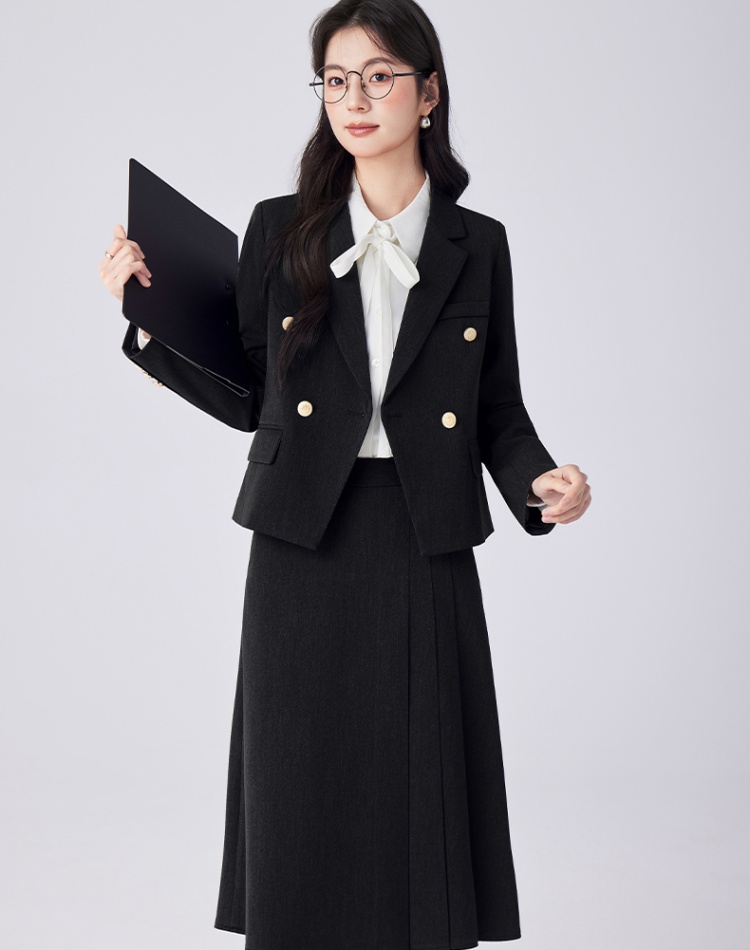 Temperament fashion coat spring business suit a set